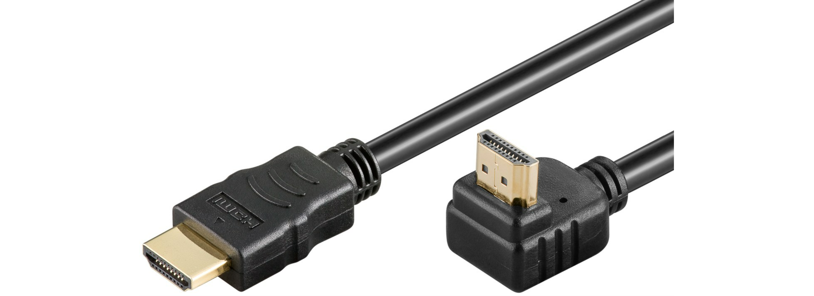 High-Speed-HDMI-90°-Kabel mit Ethernet 4K/60Hz