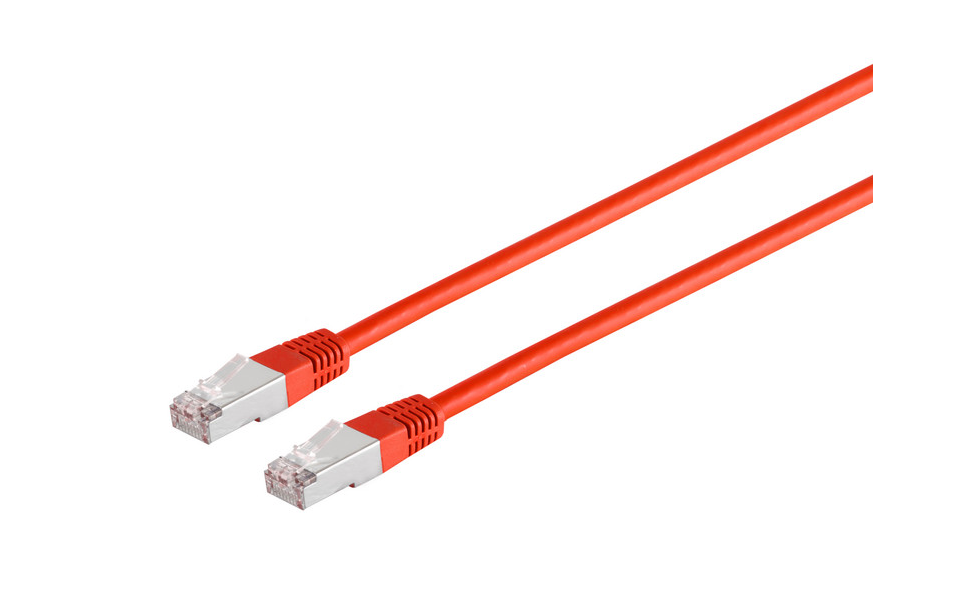 CAT 6 Patchkabel, S/FTP (PiMF) Halogenfrei, farbig / Schlussverkauf