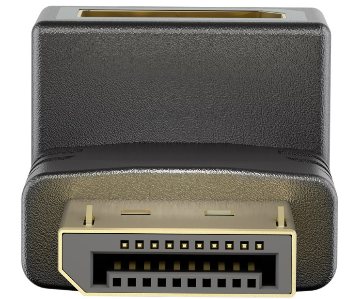 DisplayPort-Winkeladapter 90° nach oben