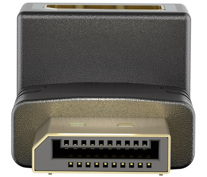 DisplayPort-Winkeladapter 90° nach unten