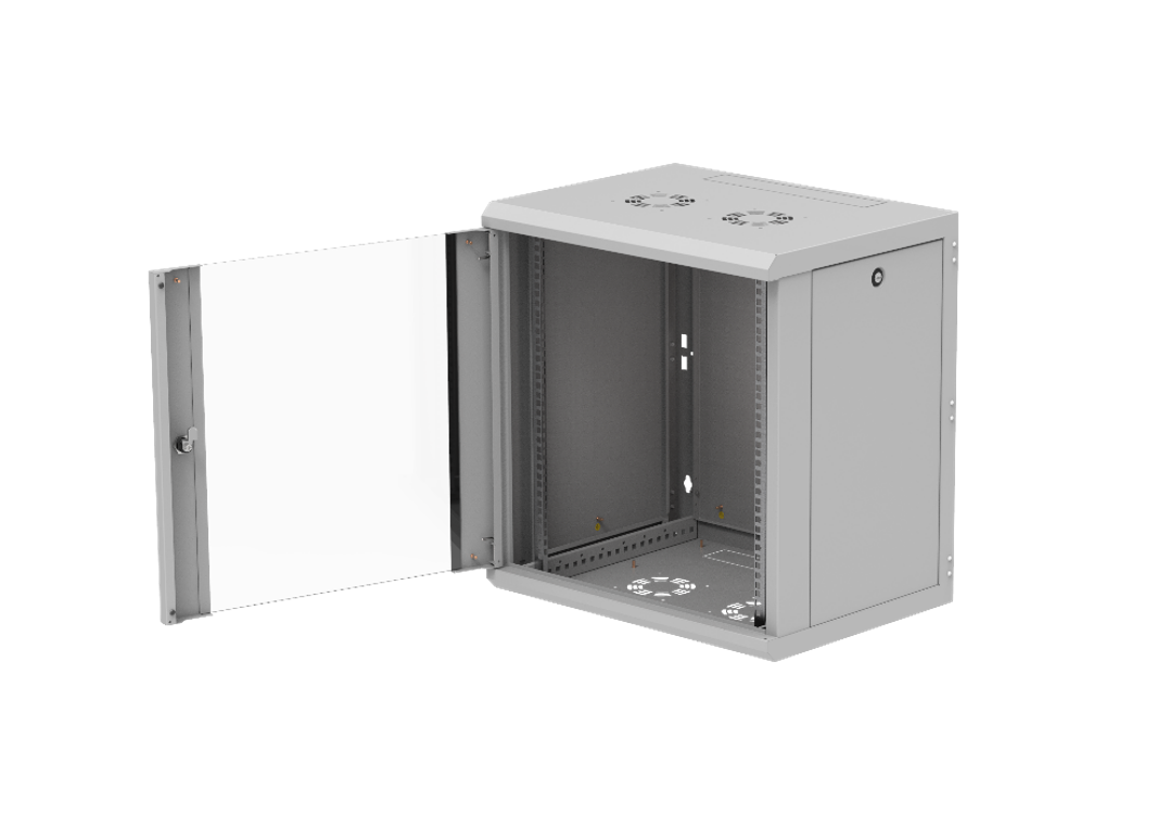 19" Wandgehäuse Z-Cube 12HE (H 634mm) x B 600mm x T 450mm, IP20