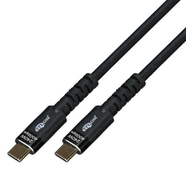USB4 3x2 Kabel USB-C St.-St. 40Gbps 240W/5A 8K60Hz GRS konf.