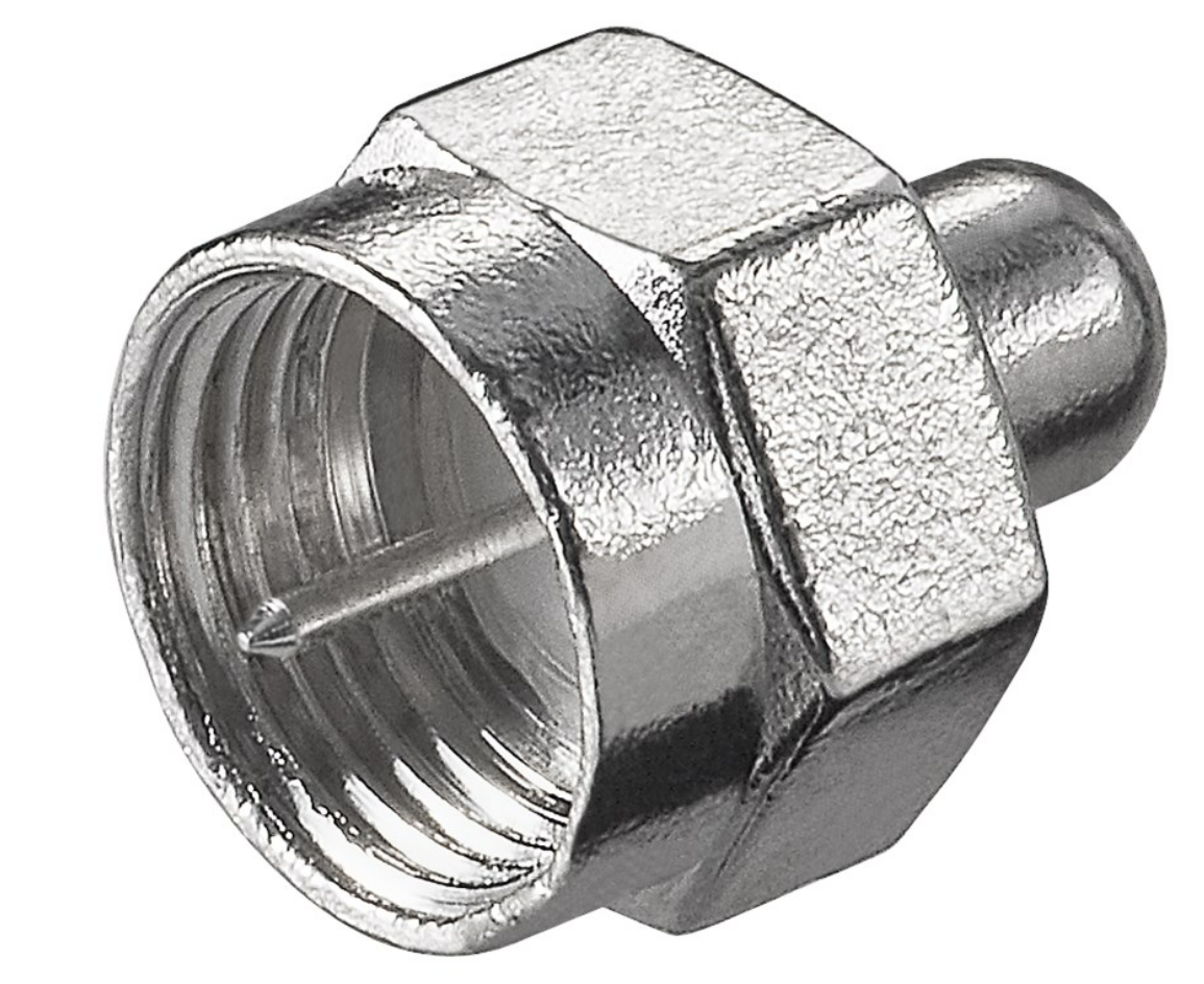 Bouchon Terminal Fiche F 75 Ohms – Résistance De Charge Pour Câble Coaxial, Blindage Anti-parasites