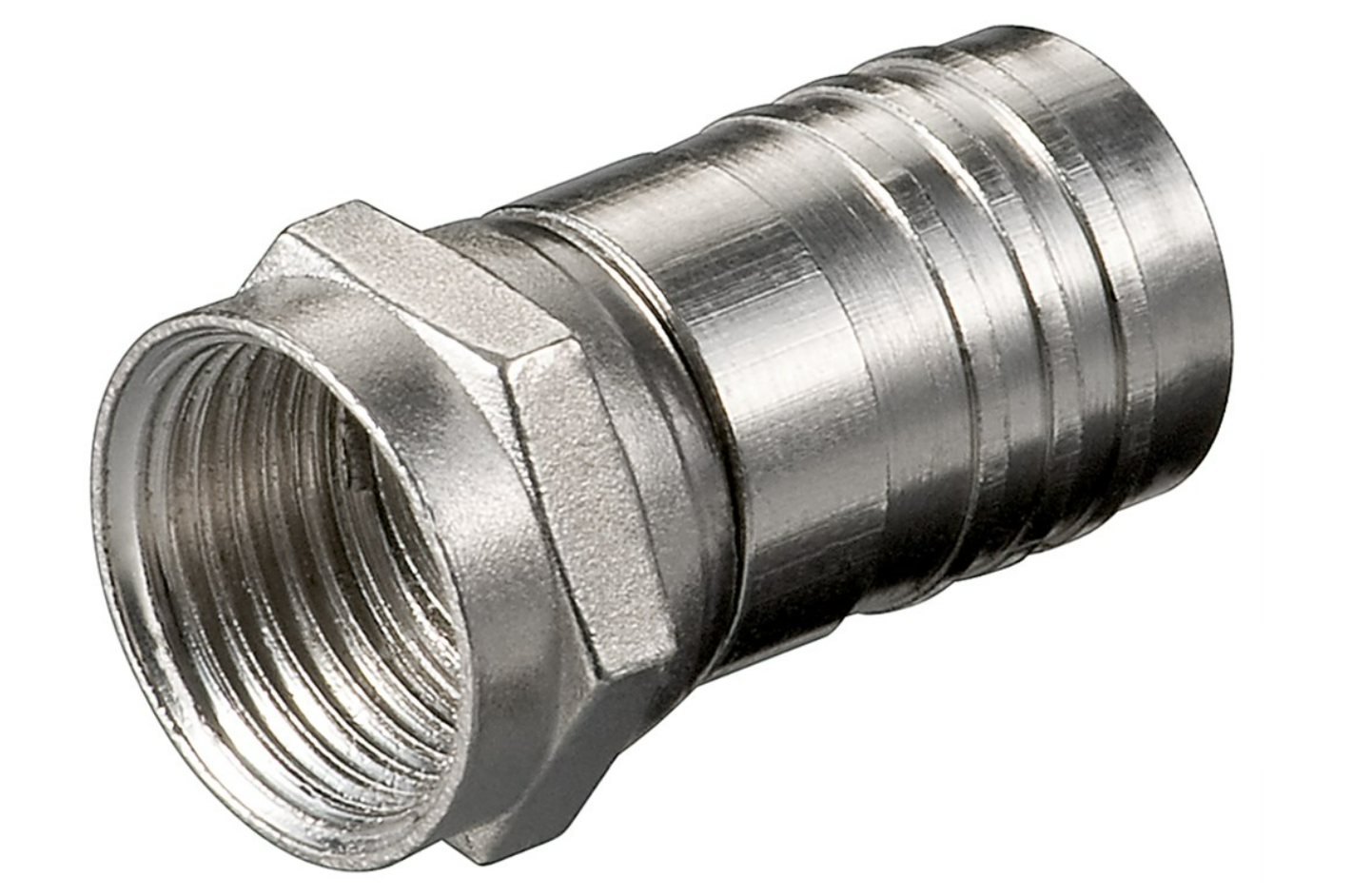 Crimp-F-Stecker 8,0 mm