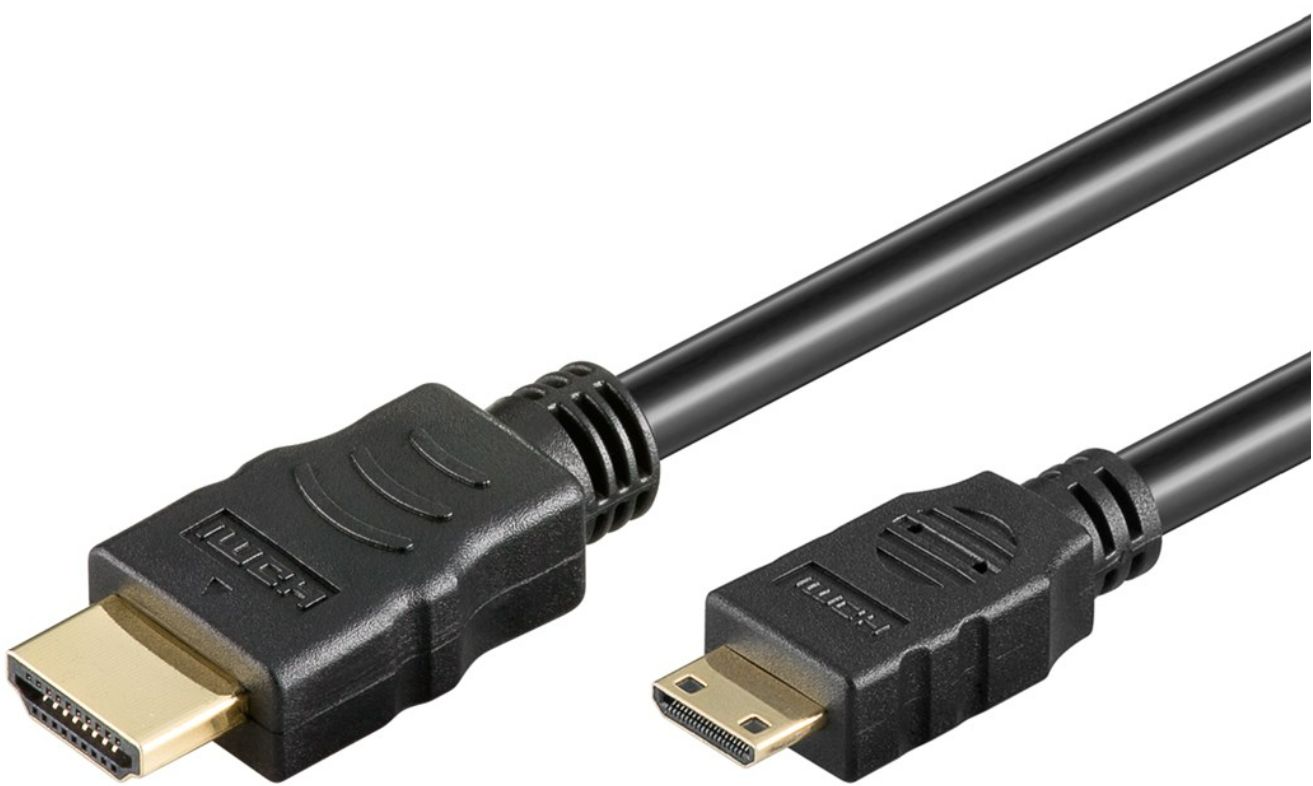 HDMI-High-Speed-Kabel mit Ethernet (Mini)