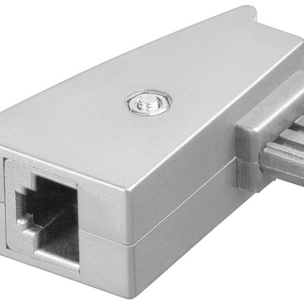 CSL Cavo Internet 20m Da TAE-F A RJ45 Per Router - Nero - Foto 1