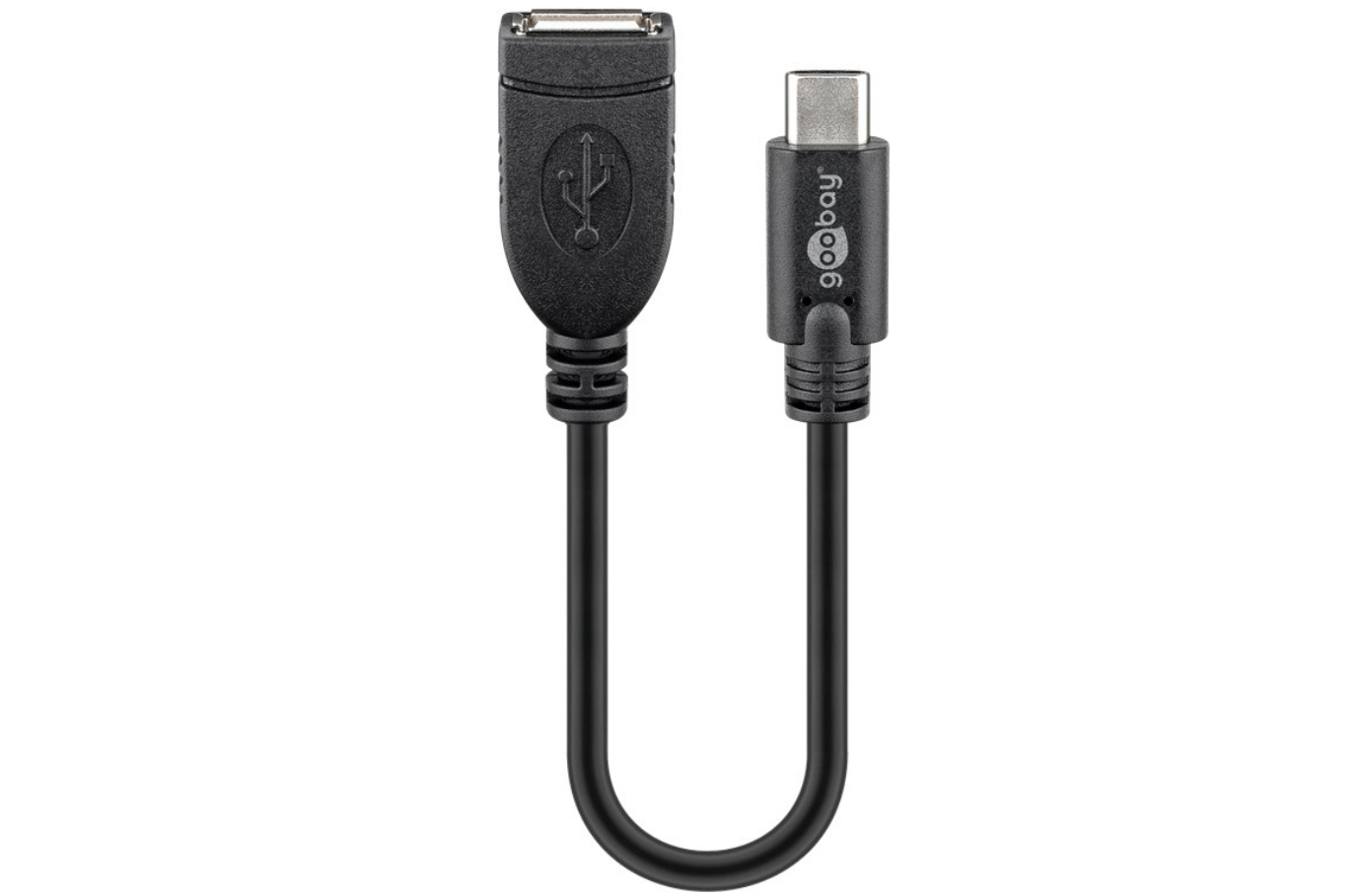USB-C-Verlängerungskabel, Schwarz