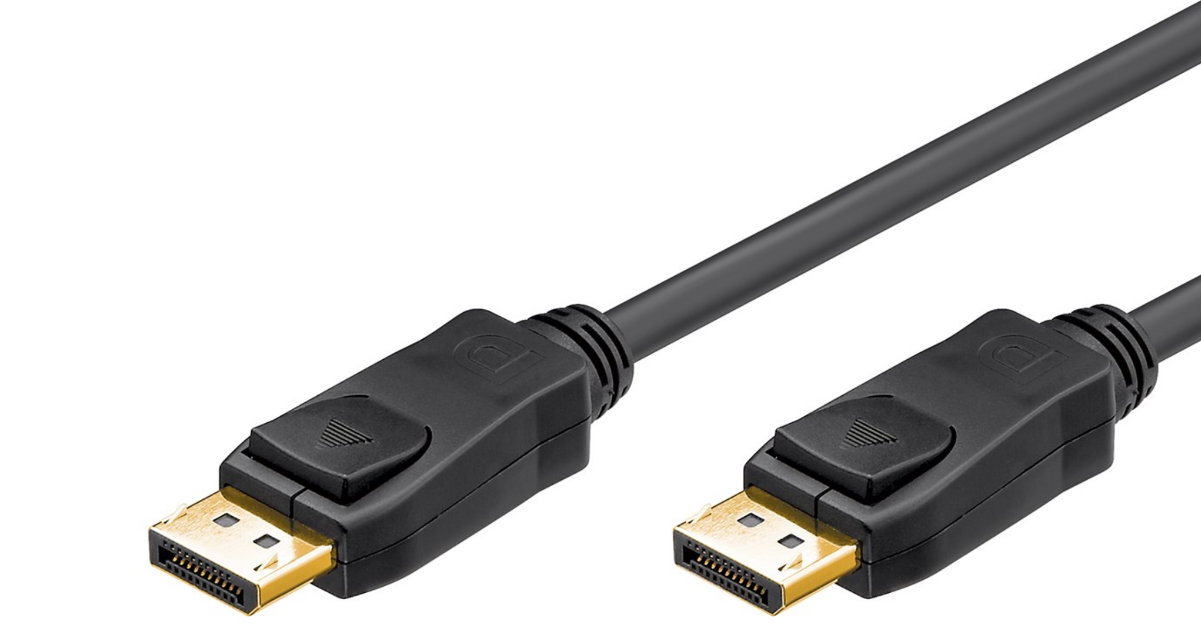 DisplayPort Verbindungskabel 1.2 VESA, vergoldet