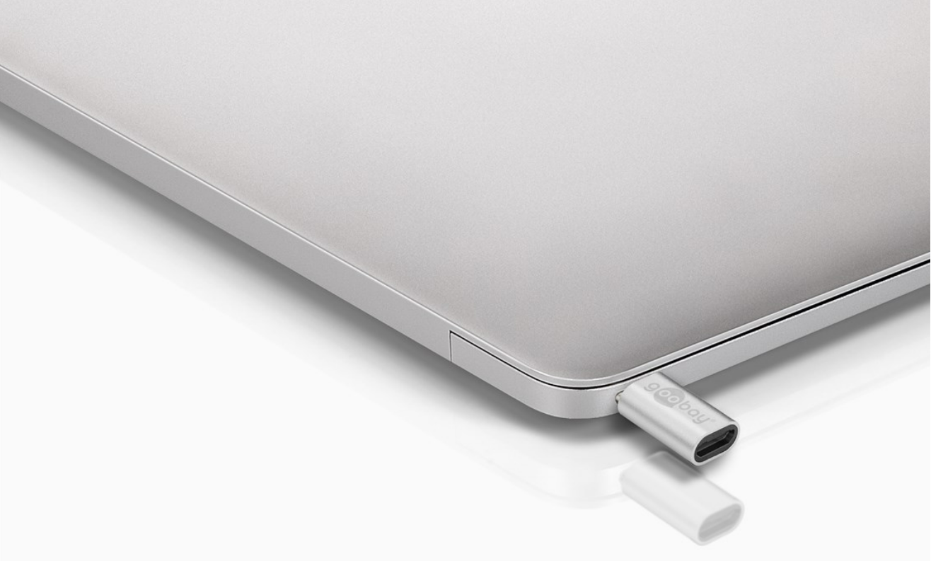 Adattatore da USB-C a USB 2.0 Micro-B, argento