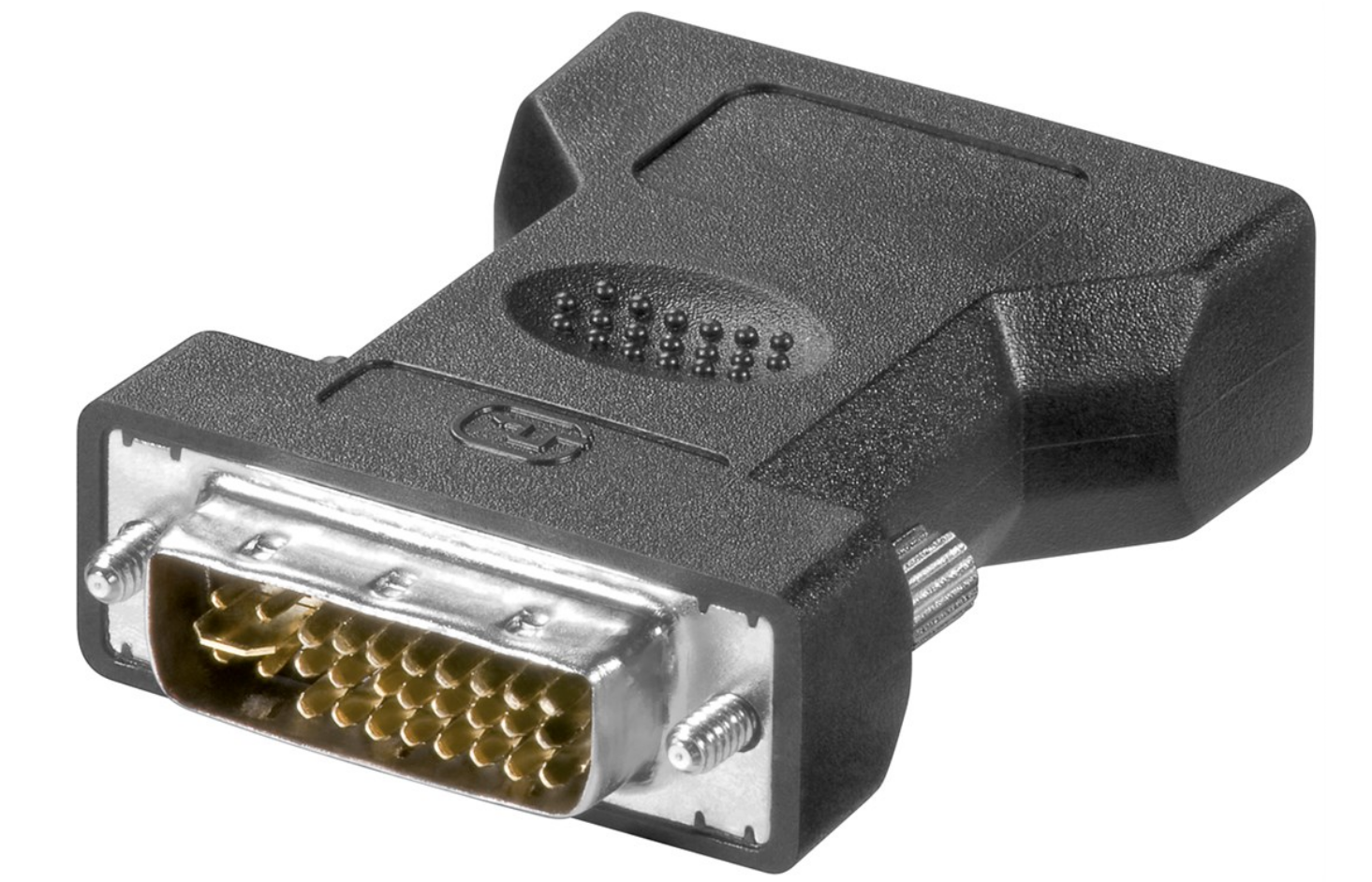 Analoger DVI-I/VGA-Adapter, vergoldet