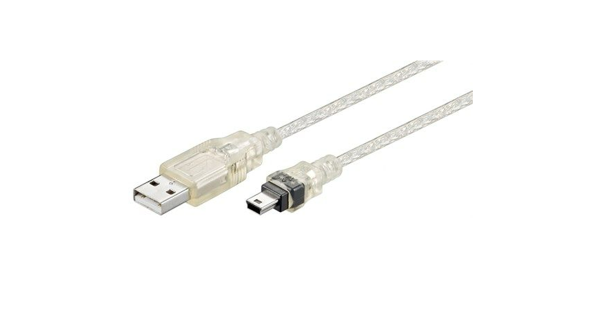 USB 2.0 Hi-Speed Kabel A Stecker > B Mini-Stecker 5 pol