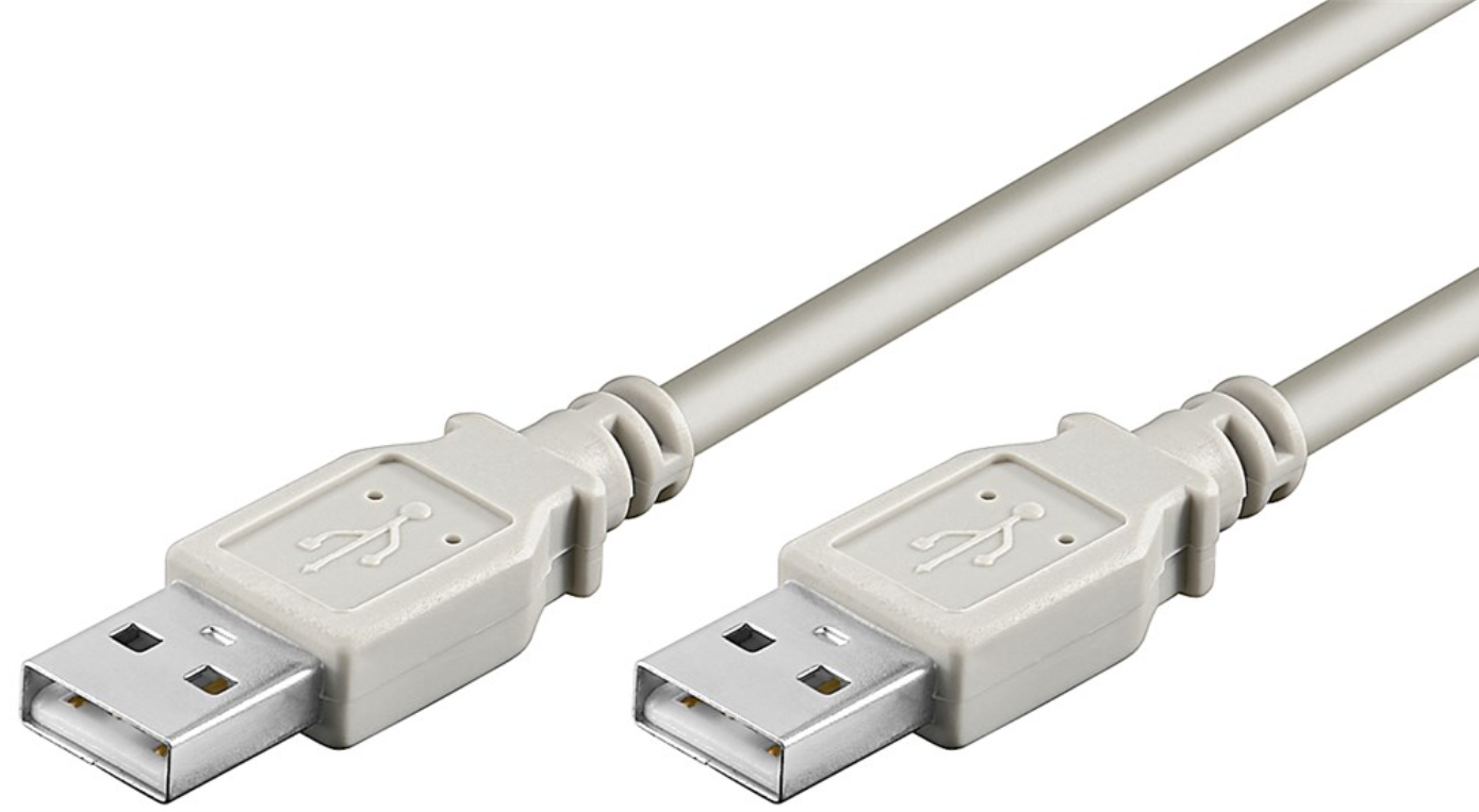 USB 2.0 Hi-Speed-Kabel, Grau
