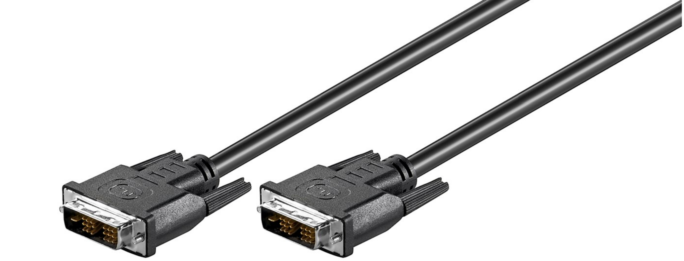 DVI-D Full HD-Kabel Single Link, vernickelt