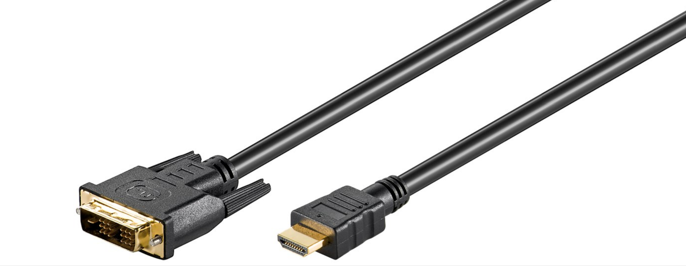 DVI-D/HDMI-Kabel, vergoldet